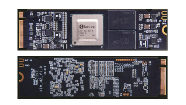 Модуль Geniatech AIM M2 оснащен ускорителем искусственного интеллекта Kinara Ara-2 40 TOPS